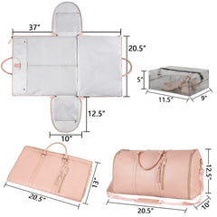 Dimensions in inches of Chic folding suit carrier