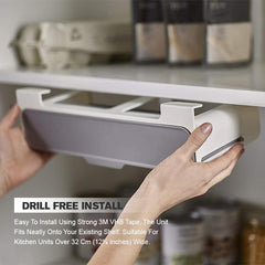 Self-Adhesive Wall-Mounted Spice Organizer