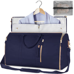 Chic folding suit carrier  in blue